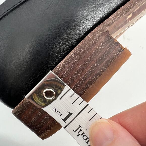 Madewell The Francis Loafer Womens 8.5 Black Leather Almond Toe Slip On Shoes - Picture 10 of 11